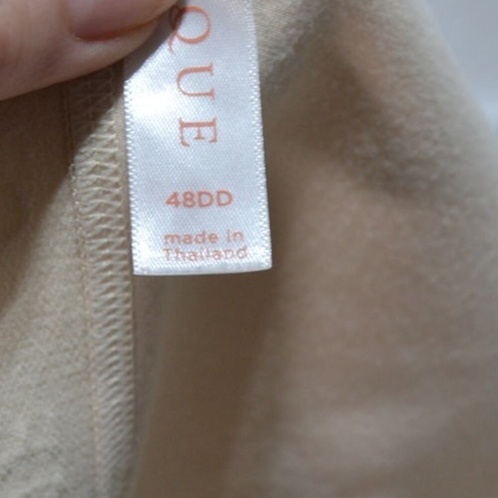 Cacique Unlined Full Coverage No Wire Tan Bra Size 48DD - Picture 6 of 9